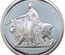 イギリス 2019年 The Great Engravers 第一弾 「 ウナ・ライオン」5ポンド 2オンス プルーフ純銀貨　エリザベス2世  NGC PF68Ultra Cameo