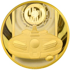 イギリス 2021年 500ポンド５オンス プルーフ 純金貨　’the Who’NGC PF70UC 6298438-005　COA BOX