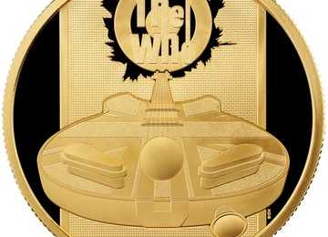 イギリス 2021年100ポンド １オンスプルーフ純金貨　’the Who’ COA BOX＃26