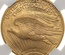 アメリカ　1922　20ドル金貨　セントゴーデンス　リバティ　NGC UNC Details