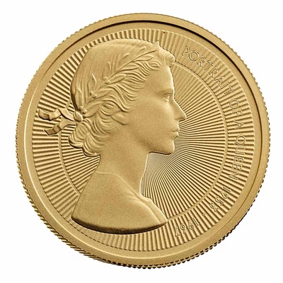イギリス　2026年　2オンス　200ポンド　マットプルーフ純金貨　エリザベス2世生誕100周年記念　歴代レリーフシリーズ　第一肖像　NGC PF70MATTE