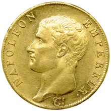 フランス 1806年A 40フラン 金貨 ナポレオン・ボナパルト