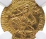 スイス　1725年　チューリッヒ　1/4ダカット金貨　NGC　Aud