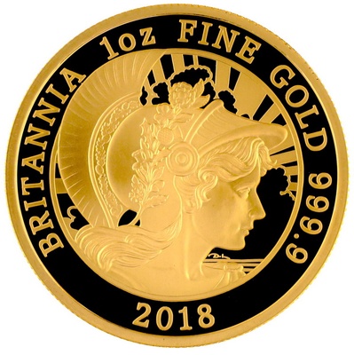 イギリス 2018年 エリザベス 女王 ブリタニア 純 金貨 プルーフ 6枚セット 220組限定発行 COA BOX