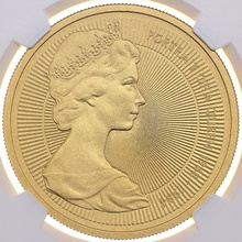 イギリス　2026年　2オンス　200ポンド　マットプルーフ純金貨　エリザベス2世生誕100周年記念　第二肖像　NGC PF70MATTE