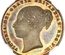 イギリス 1839年 プルーフシリング銀貨　ビクトリア ヤング トーン　UNC PF64+