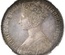 イギリス1847年 ビクトリア ゴシック クラウン 銀貨 アンデシモ Undecimo on edge NGC PF63