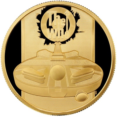イギリス 2021年100ポンド １オンスプルーフ純金貨　’the Who’ COA BOX＃26