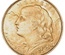 スイス 1922年 10フラン金貨 ブレネリ UNC-
