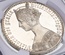 イギリス 1847年 ビクトリア ゴシック クラウン 銀貨 Undecimo on edge　NGC PF62Cameo