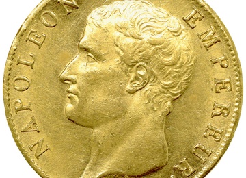 フランス 1806年A 40フラン 金貨 ナポレオン・ボナパルト