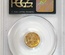 アメリカ　1861　1ドル金貨　PCGSグリーンラベル　AU55　＃9649605　　インドヘッドType3