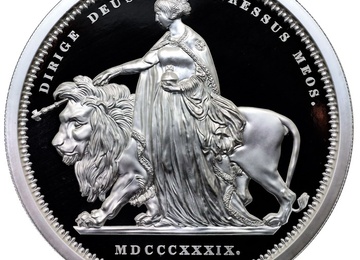 イギリス 2019年 ウナライオン1Kg 100ポンド プルーフ銀貨 COAケース付